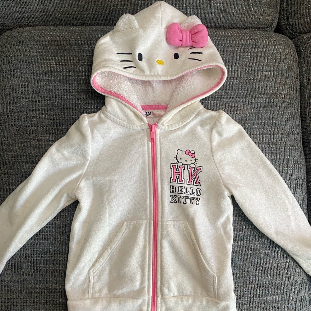 Hello Kitty Toddler Girls Zip-up Hoodie🎀
